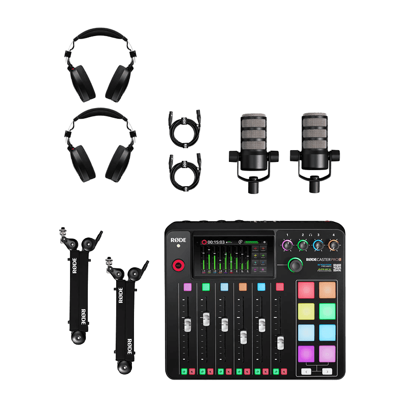 Rode RodeCaster Pro 2 Two-Person Podcasting Bundle — photo 1