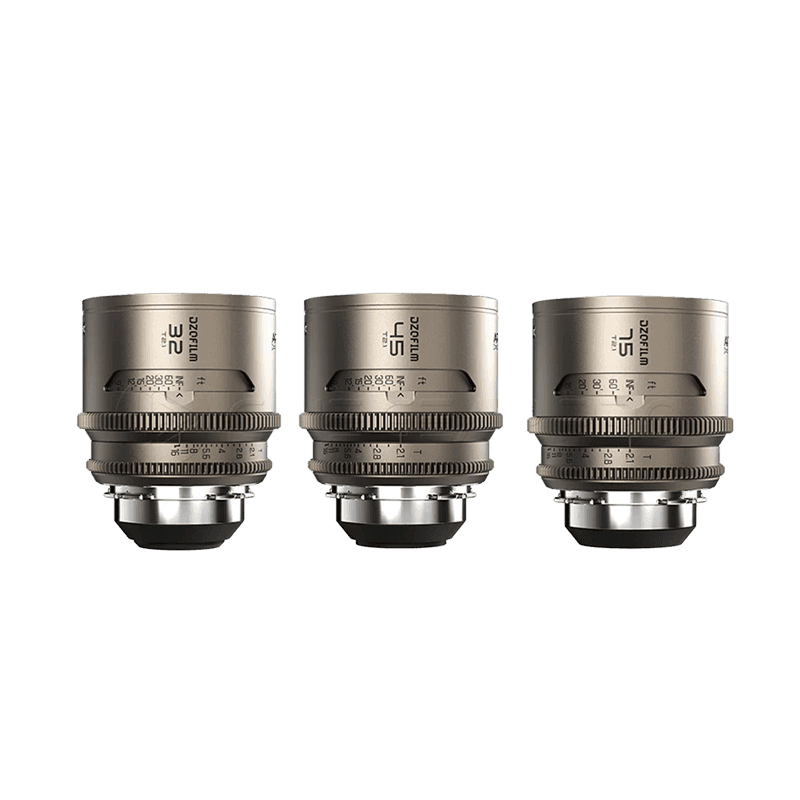 DZOFILM Arcana Anamorphic 3-Lens Set – 32/45/75mm T2.1 Full-Frame 1.5X (PL Mount) — photo 1